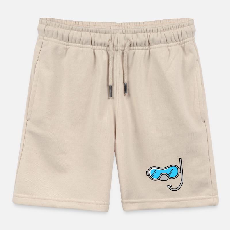 Diving goggles Kids Organic Sweat Shorts by Stanley/Stella