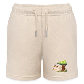 Siggi und der Zauberwald - Chillen - Kinder Organic Joggingshorts Mini Bolter von Stanley/Stella - Natur - Vorne