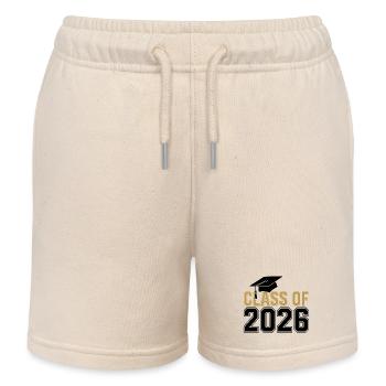 Class of 2026 Graduation T-Shirt – Funny / Proud - Short de jogging enfant bio Stanley/Stella - écru doux - Devant