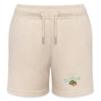 Palak Paneer Vintage Spinat Gericht Retro Design - Kinder Organic Joggingshorts Mini Bolter von Stanley/Stella - Natur - Vorne