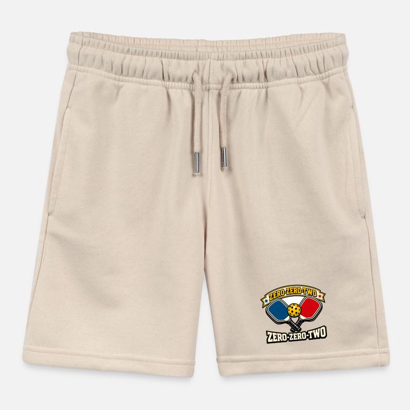 Zero-Zero-Two Paddelball Emblem Kinder Organic Joggingshorts Mini Bolter von Stanley/Stella
