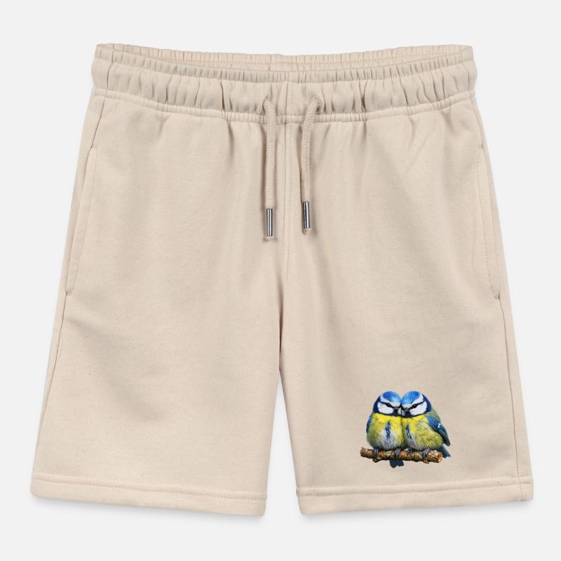 Two Blue Kids Organic Sweat Shorts by Stanley/Stella