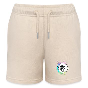 Reiterhut icon - Kinder Organic Joggingshorts Mini Bolter von Stanley/Stella - Natur - Vorne