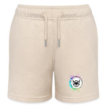 Bart symbol - Kinder Organic Joggingshorts Mini Bolter von Stanley/Stella - Natur - Vorne