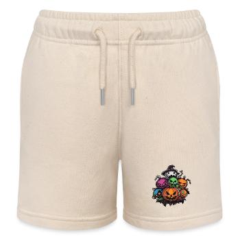 Halloween Party Figuren - Kinder Organic Joggingshorts Mini Bolter von Stanley/Stella - Natur - Vorne