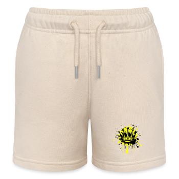 Krone Icon - Kinder Organic Joggingshorts Mini Bolter von Stanley/Stella - Natur - Vorne