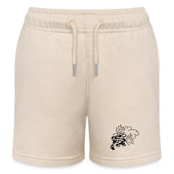 Freiwillige Feuerwehr , Shirt , Notfall, Hilfe(25) - Kinder Organic Joggingshorts Mini Bolter von Stanley/Stella - Natur - Vorne