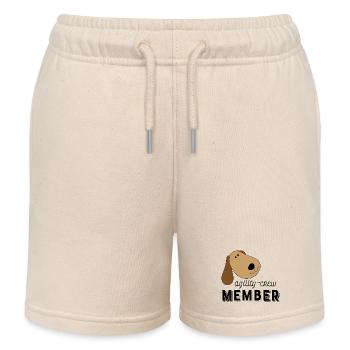 Agility - Kinder Organic Joggingshorts Mini Bolter von Stanley/Stella - Natur - Vorne