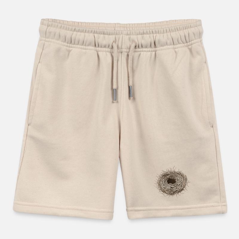leeres Vogelnest oder Osternest zum Frühling Kinder Organic Joggingshorts Mini Bolter von Stanley/Stella
