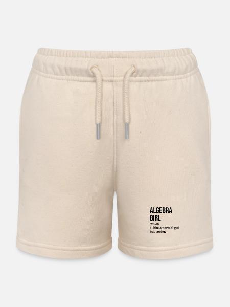 Algebra Algebra Algebra - Kinder Organic Joggingshorts Mini Bolter von Stanley/Stella - Natur