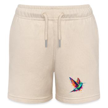 Colibri - Short de jogging enfant bio Stanley/Stella - écru doux - Devant