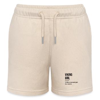 Wikinger - Kinder Organic Joggingshorts Mini Bolter von Stanley/Stella - Natur - Vorne
