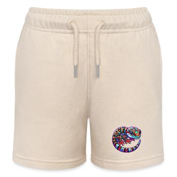 Gecko - Kinder Organic Joggingshorts Mini Bolter von Stanley/Stella - Natur - Vorne