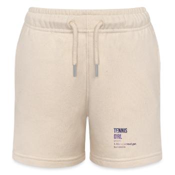 Tennis Tennis Tennis - Kinder Organic Joggingshorts Mini Bolter von Stanley/Stella - Natur - Vorne