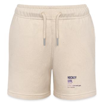 Hockey Hockey Hockey - Short de jogging enfant bio Stanley/Stella - écru doux - Devant