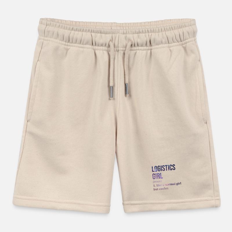 Logistics Kids Organic Sweat Shorts by Stanley/Stella