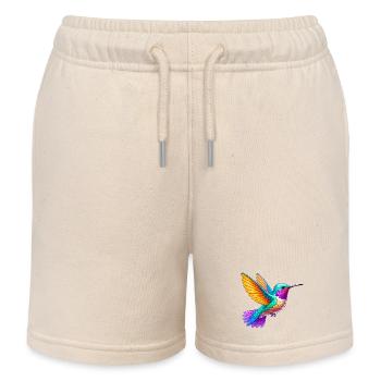Colibri - Short de jogging enfant bio Stanley/Stella - écru doux - Devant