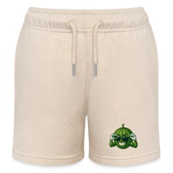 Coole Sommer Sonnenbrille Fruchtig Abenteuer  - Kinder Organic Joggingshorts Mini Bolter von Stanley/Stella - Natur - Vorne