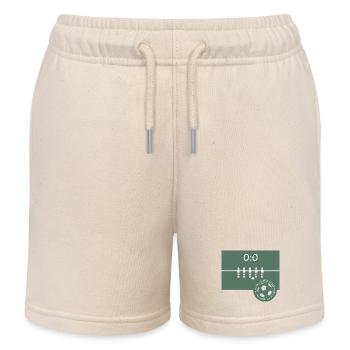 Mal gewinne ich – Mal verlieren die anderen  - Kinder Organic Joggingshorts Mini Bolter von Stanley/Stella - Natur - Vorne