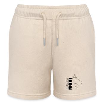 Hungarian Mudi Profil Hunde Hund Wilsigns - Kinder Organic Joggingshorts Mini Bolter von Stanley/Stella - Natur - Vorne