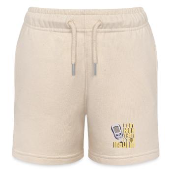 Diabetes Humor I Get High Then I Take Insulin Art - Kinder Organic Joggingshorts Mini Bolter von Stanley/Stella - Natur - Vorne
