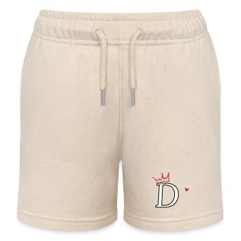 Herzkronen-Brief - Kinder Organic Joggingshorts Mini Bolter von Stanley/Stella - Natur - Vorne