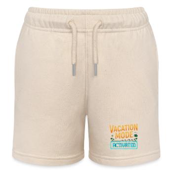Urlaubsmodus aktiviert - Kinder Organic Joggingshorts Mini Bolter von Stanley/Stella - Natur - Vorne