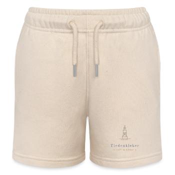 Tiedenkieker Hamburg Leuchtturm Plattdeutsch - Kinder Organic Joggingshorts Mini Bolter von Stanley/Stella - Natur - Vorne