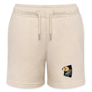 NOMBRIL POUR SELFIE - Short de jogging enfant bio Stanley/Stella - écru doux - Devant
