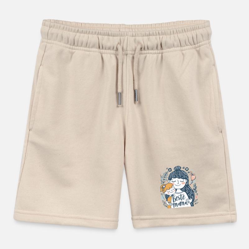 Beste Mama Muttertag Kinder Organic Joggingshorts Mini Bolter von Stanley/Stella