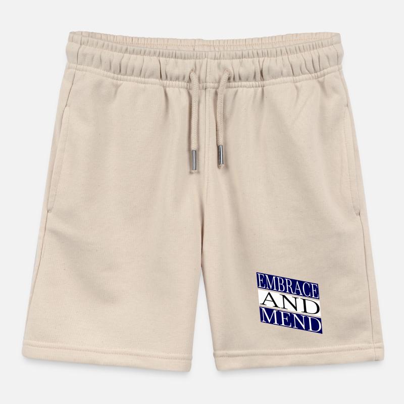 supportive relationships support network present Kids Organic Sweat Shorts by Stanley/Stella