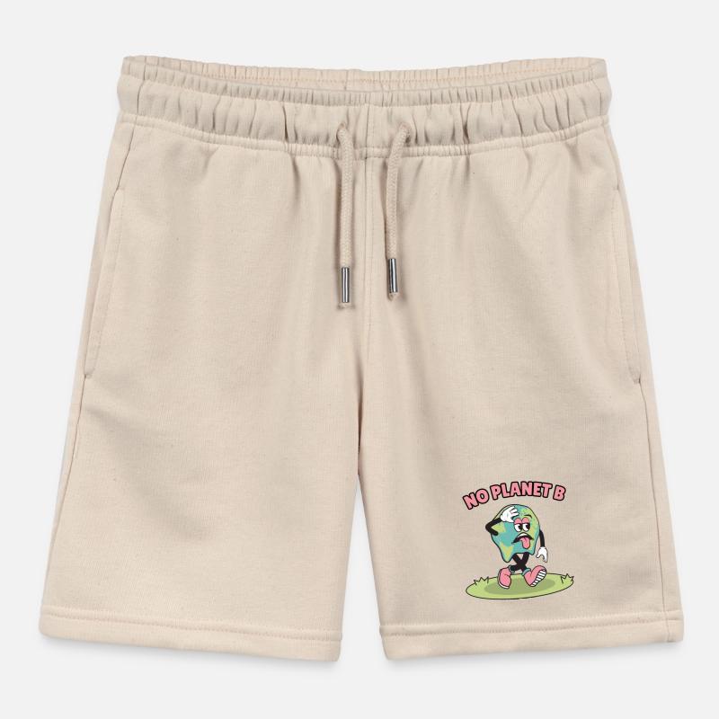 Pas de planète B Short de jogging enfant bio Stanley/Stella