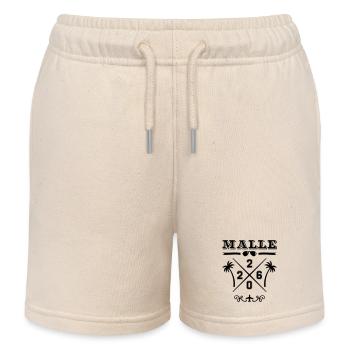 MALLE 2026 - Kids Organic Sweat Shorts by Stanley/Stella - soft Ecru - Front