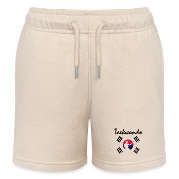 taekwondo_5 - Kinder Organic Joggingshorts Mini Bolter von Stanley/Stella - Natur - Vorne