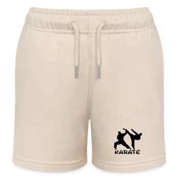 Karate - Kinder Organic Joggingshorts Mini Bolter von Stanley/Stella - Natur - Vorne