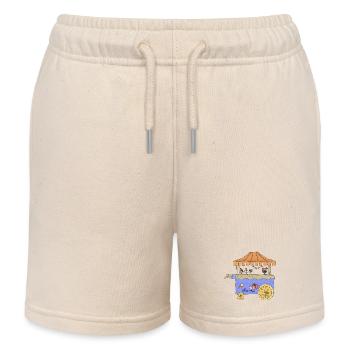 Eiscreme - Kinder Organic Joggingshorts Mini Bolter von Stanley/Stella - Natur - Vorne