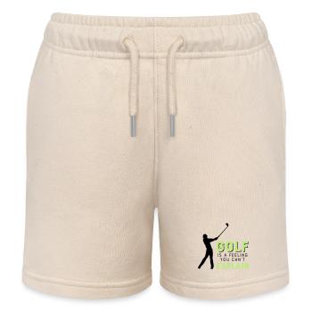 Le golf - Short de jogging enfant bio Stanley/Stella - écru doux - Devant