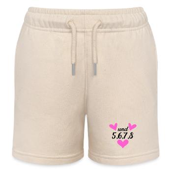 Tanzen Tanz Tanzkurs Rhythmus - Kinder Organic Joggingshorts Mini Bolter von Stanley/Stella - Natur - Vorne