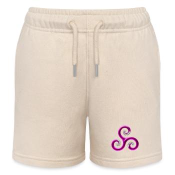 Brittany, long live Brittany, I'm Breton - Kids Organic Sweat Shorts by Stanley/Stella - soft Ecru - Front