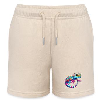 Gecko - Kinder Organic Joggingshorts Mini Bolter von Stanley/Stella - Natur - Vorne
