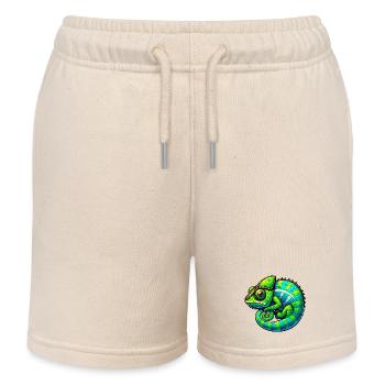Chameleon - Kids Organic Sweat Shorts by Stanley/Stella - soft Ecru - Front
