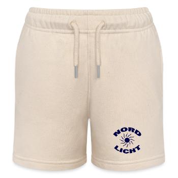 NORDLICHT - Kinder Organic Joggingshorts Mini Bolter von Stanley/Stella - Natur - Vorne