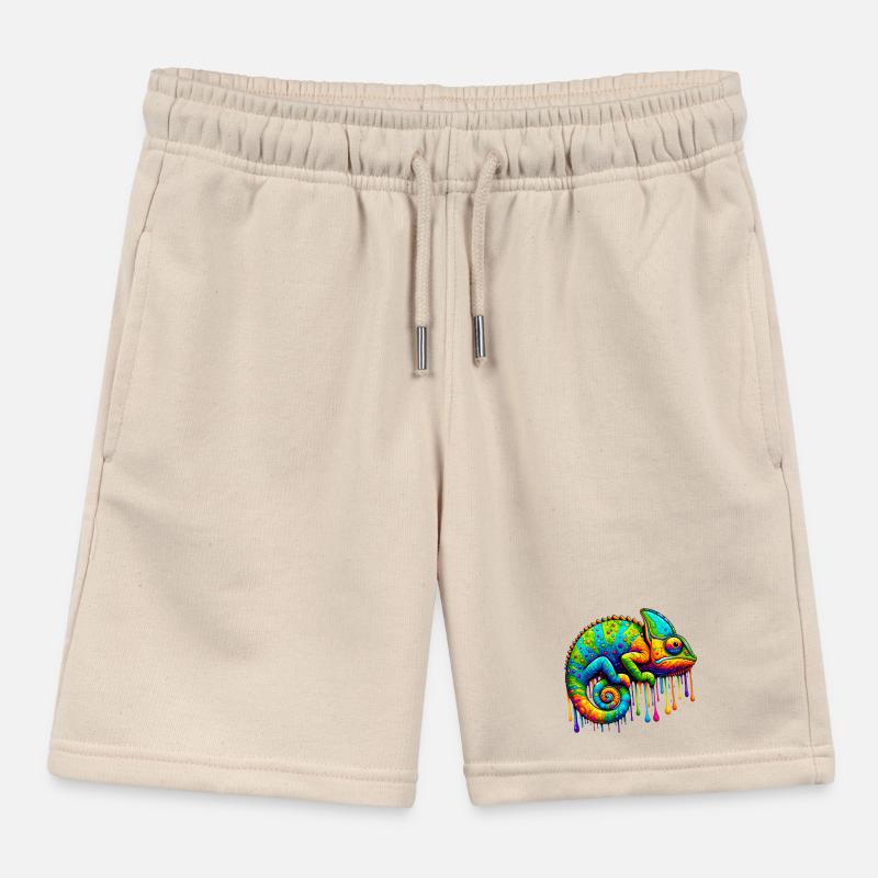 Chameleon Kids Organic Sweat Shorts by Stanley/Stella