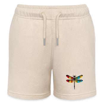 Libelle - Kinder Organic Joggingshorts Mini Bolter von Stanley/Stella - Natur - Vorne