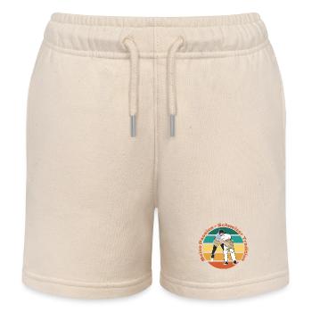 Schwinger Passion Vintage Shirt Schweiz - Kinder Organic Joggingshorts Mini Bolter von Stanley/Stella - Natur - Vorne