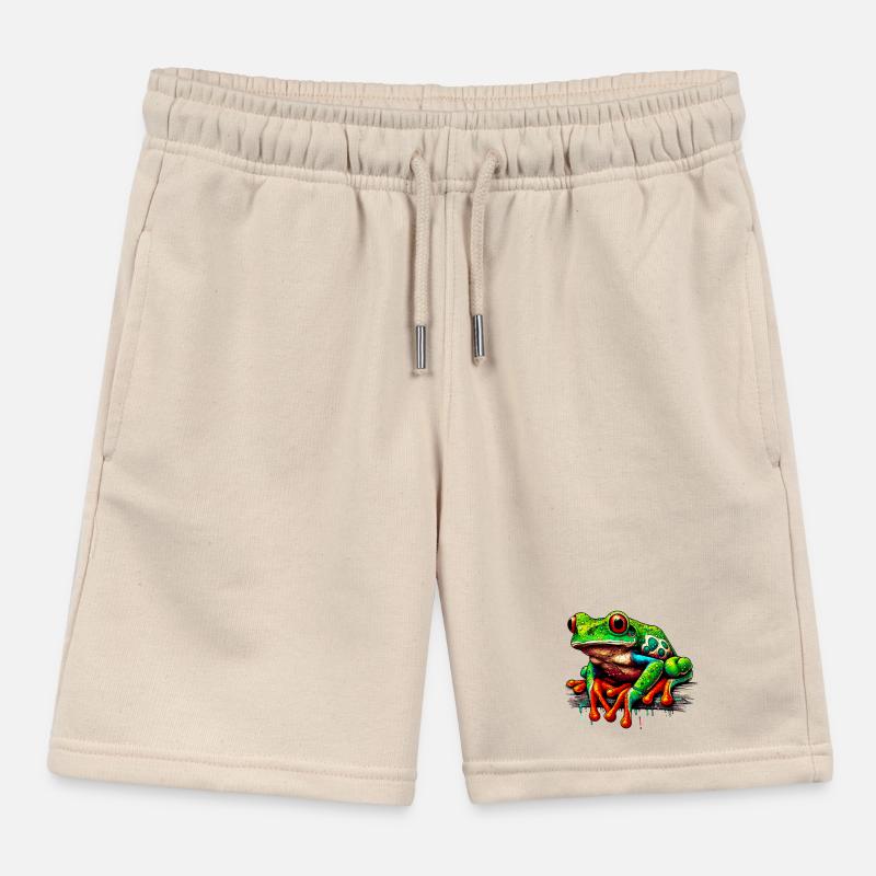 Frog Kids Organic Sweat Shorts by Stanley/Stella