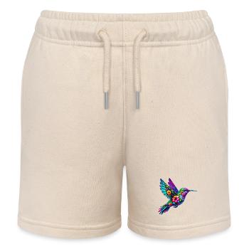 Kolibri - Kinder Organic Joggingshorts Mini Bolter von Stanley/Stella - Natur - Vorne