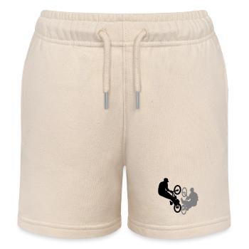 BMX - Kids Organic Sweat Shorts by Stanley/Stella - soft Ecru - Front