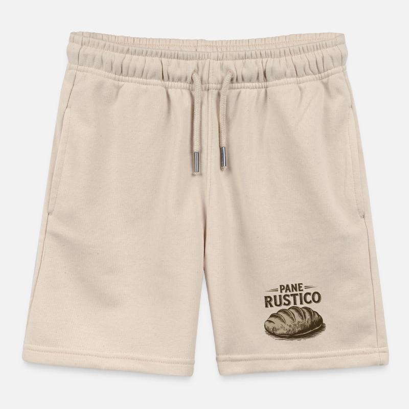 Pane Rustico – Bread Kids Organic Sweat Shorts by Stanley/Stella
