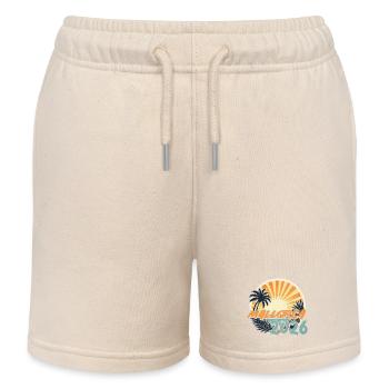 Mallorca 2026 - Kinder Organic Joggingshorts Mini Bolter von Stanley/Stella - Natur - Vorne